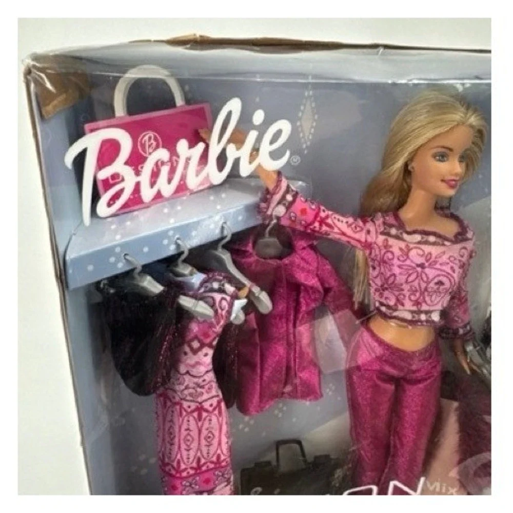 Vintage NEW Mattel Barbie Fashion Designer Doll Set Y2k Boho Chic Y2K 2002
